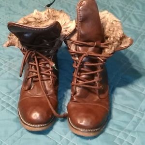 Brown boots